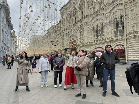 Наблюдение на улице в центре Москвы